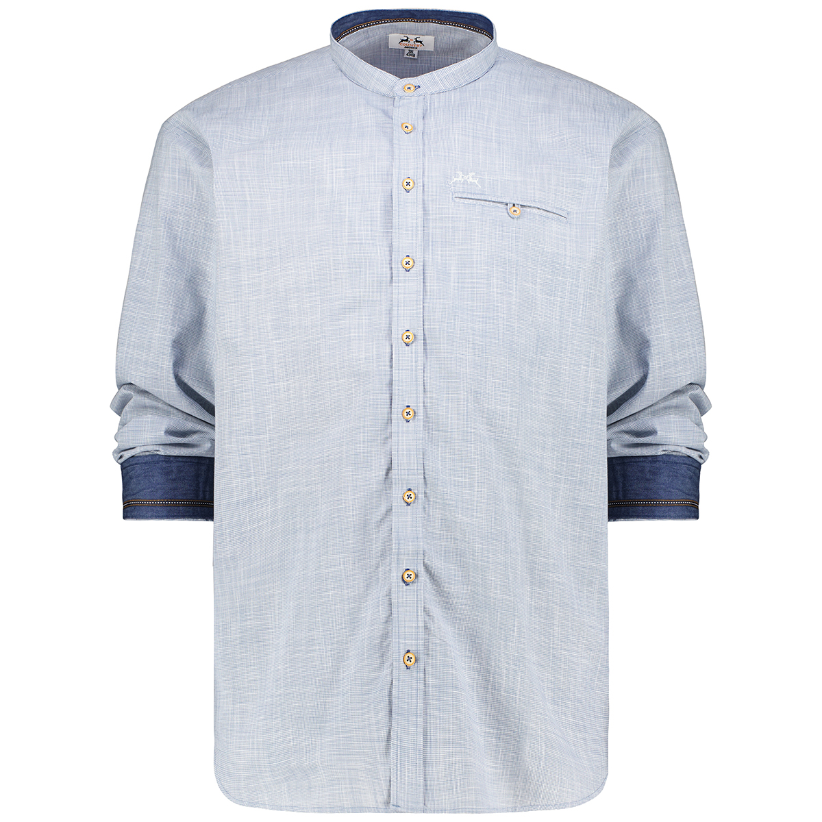 Maddox Trachtenhemd aus Baumwolle grau Maddox Trachtenhemd aus Baumwolle grau