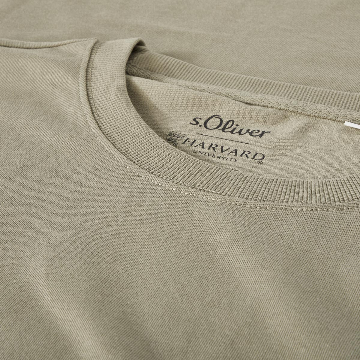 s.Oliver T-Shirt mit Statement-Print Farbe grün Größe: 3XL günstig online kaufen