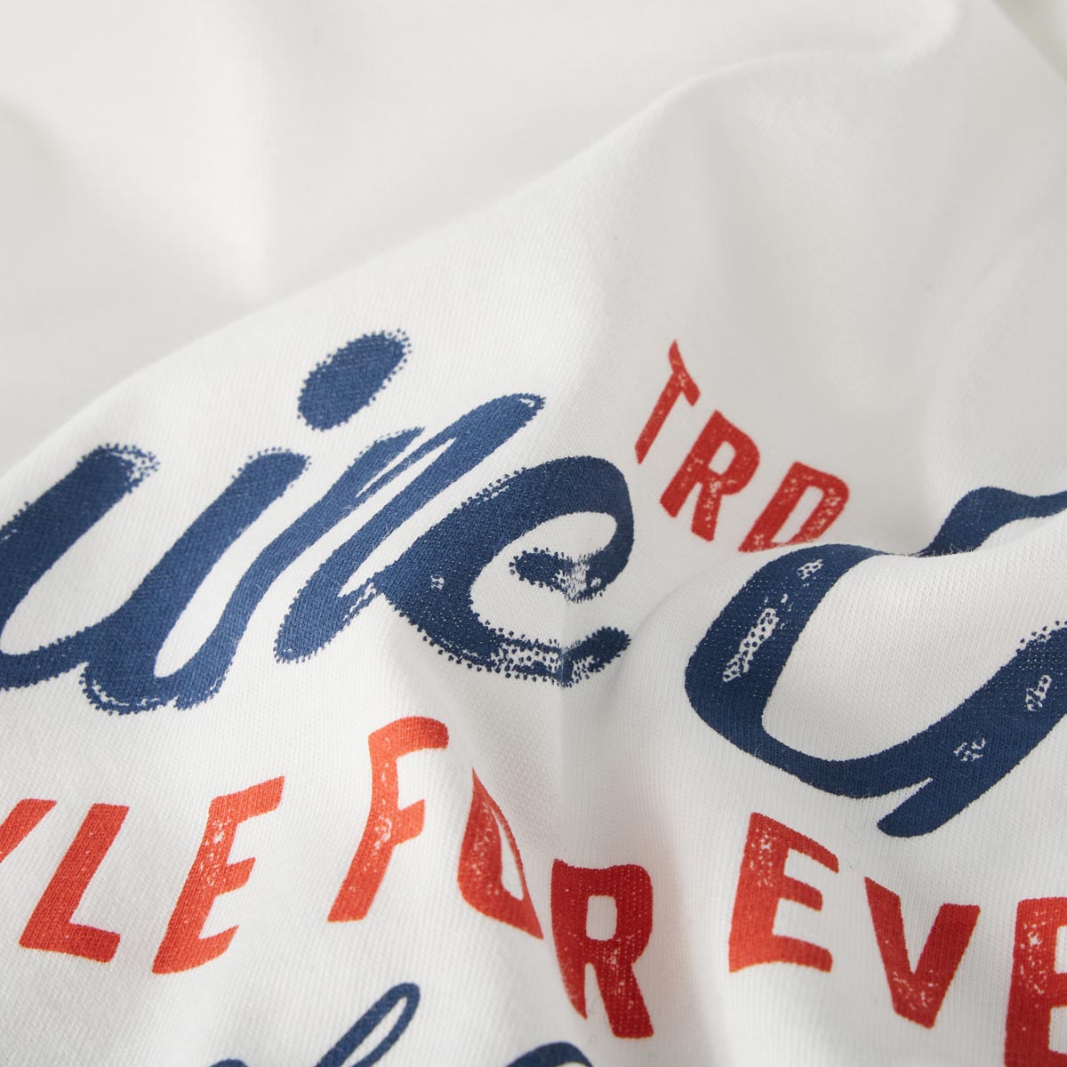 Lerros T-Shirt mit Label-Print weiß