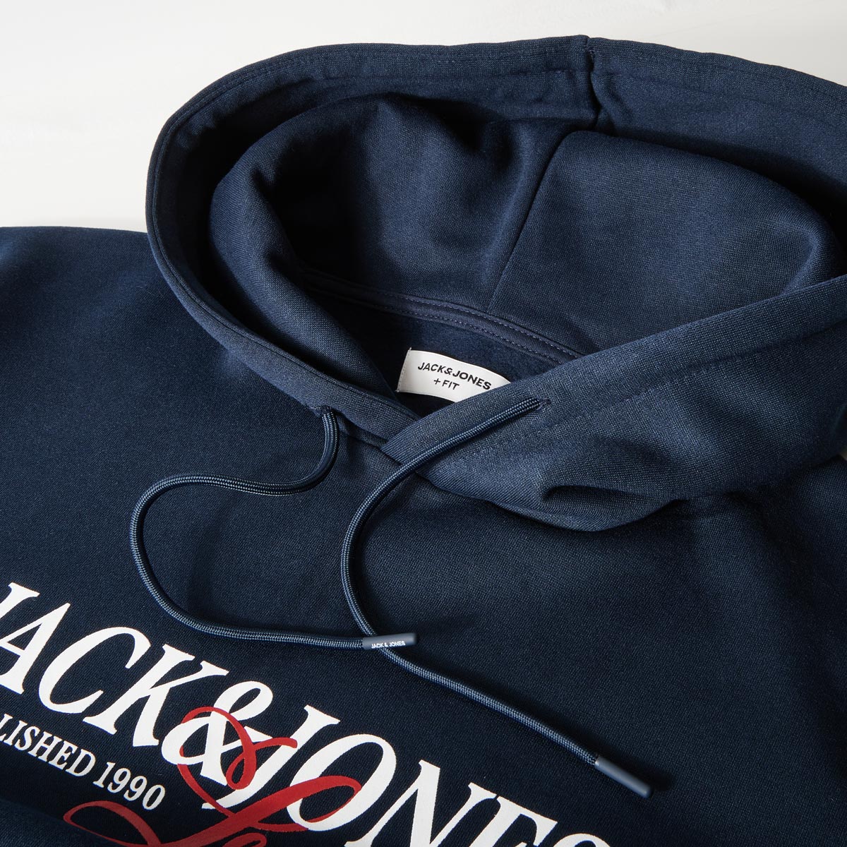 Jack&Jones Hoodie mit Fleece-Innenseite blau