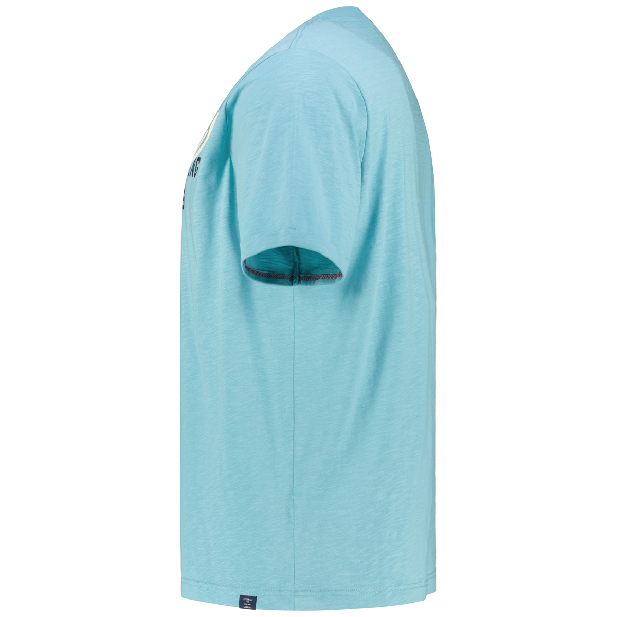 Lerros T-Shirt mit Print türkis