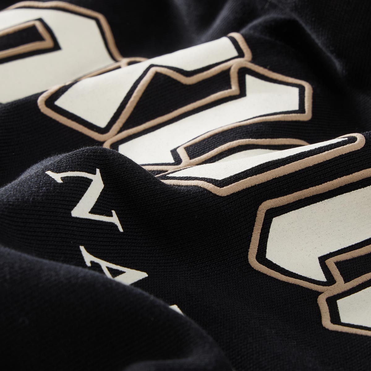 Jack&Jones Hoodie mit Print auf Vorder- und Rückseite schwarz