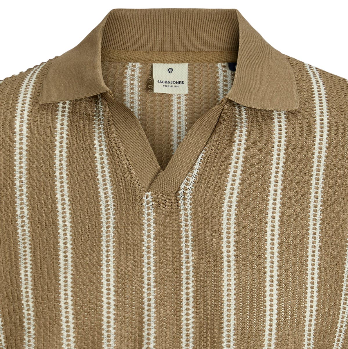 Jack&Jones Poloshirt mit Stretch beige