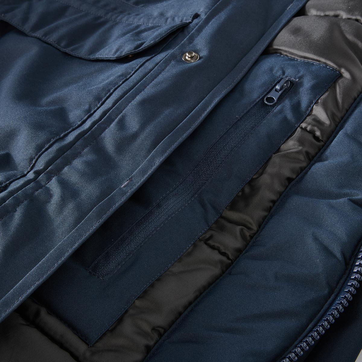 Blue Wave Funktionsparka, wind- und wasserdicht marine