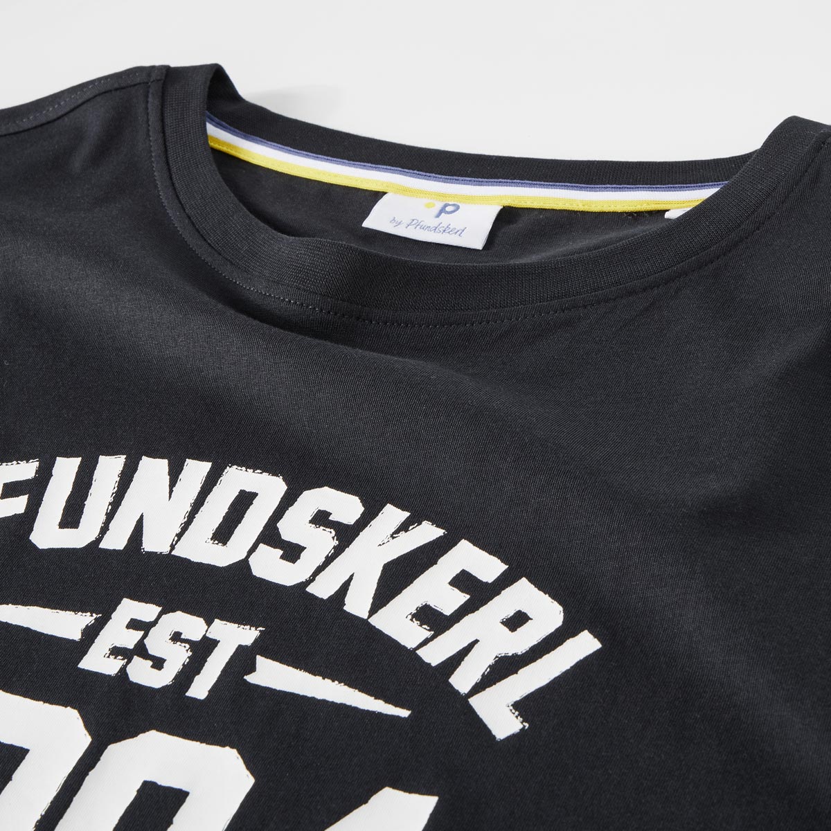Pfundskerl T-Shirt mit Print schwarz