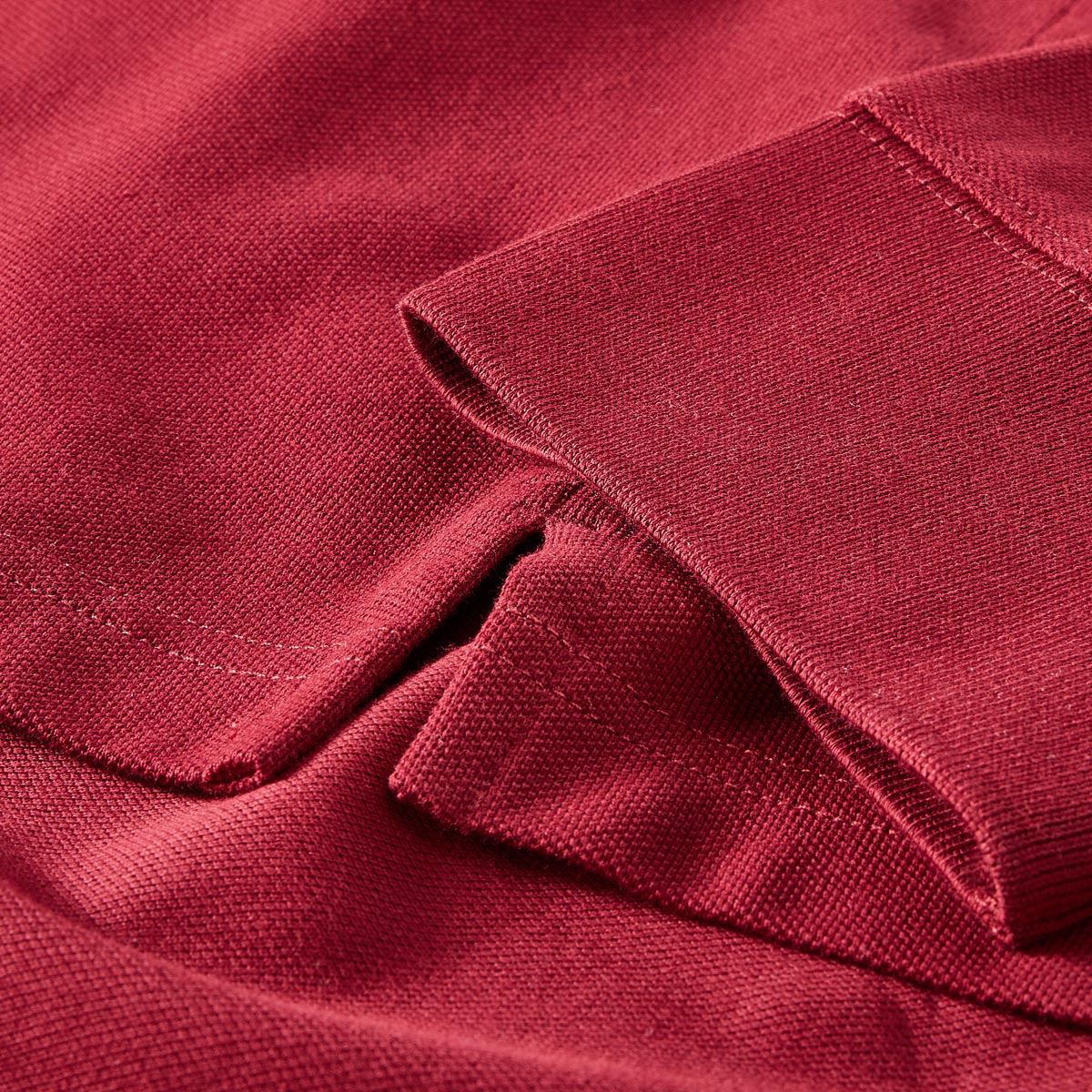 Gant Poloshirt aus Baumwolle dunkelrot