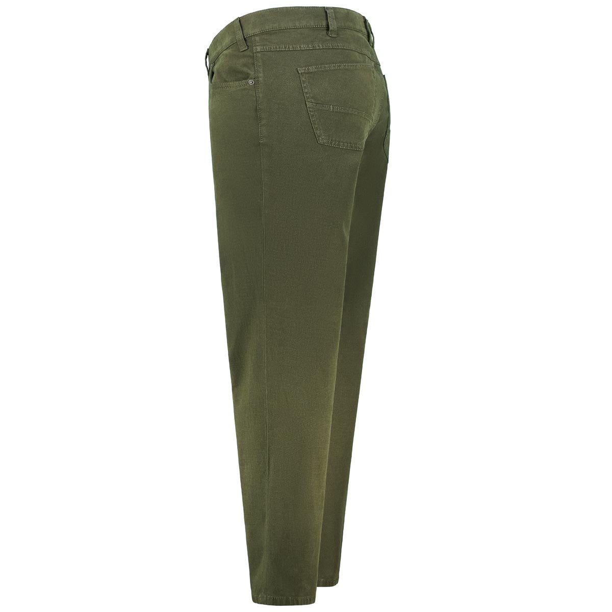 Eurex by Brax Baumwollhose "Luke" mit Stretch, Tapered Fit Farbe oliv Größe günstig online kaufen