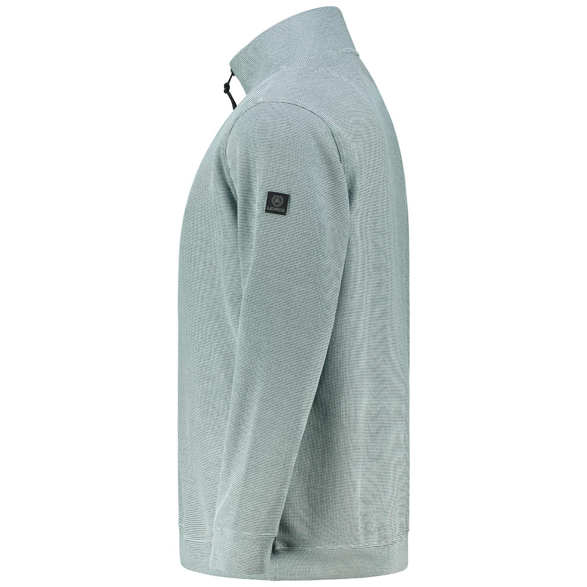 Lerros Sweatshirt aus Baumwolle dunkelgrün