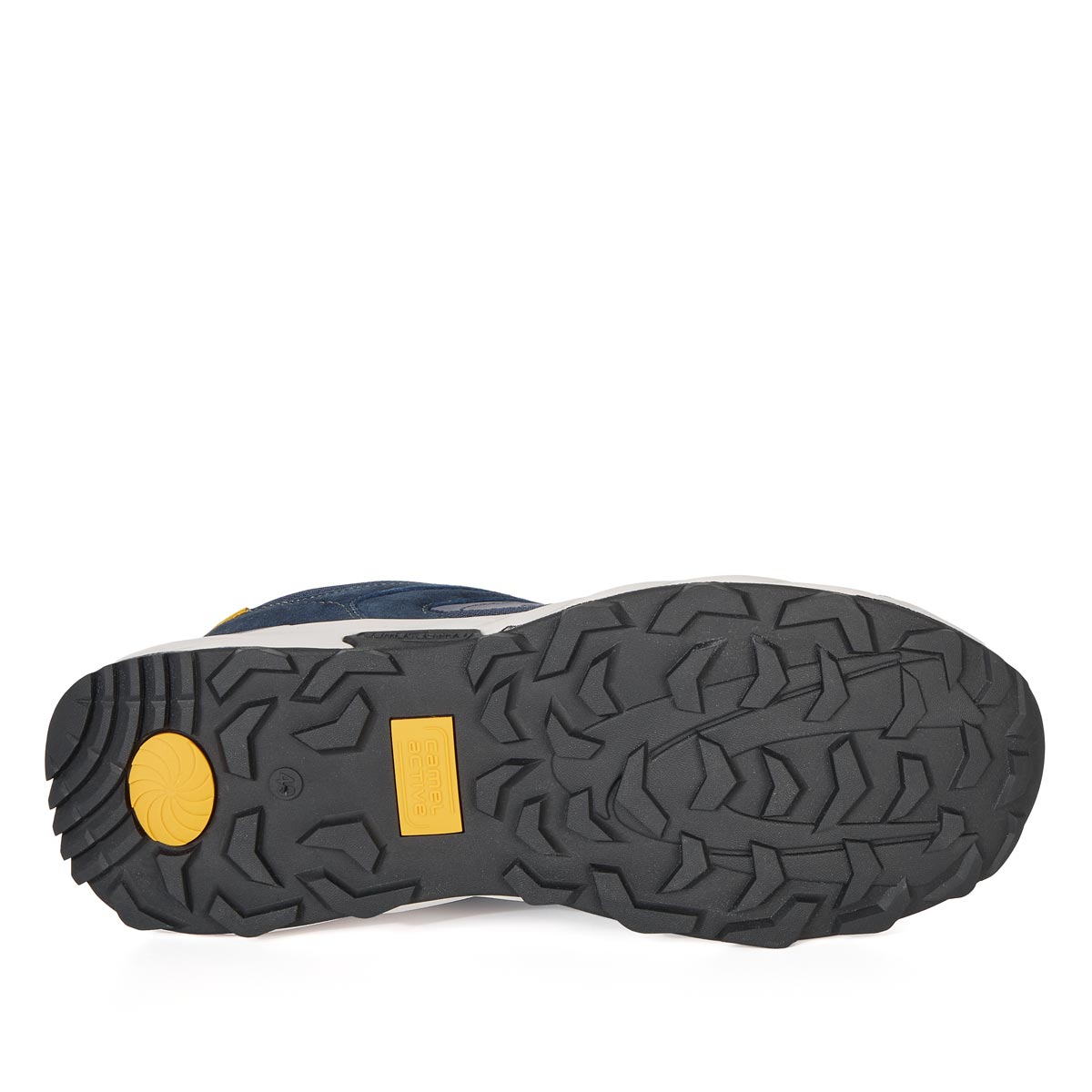 camel active Sneaker "Cross Country" aus Leder dunkelblau