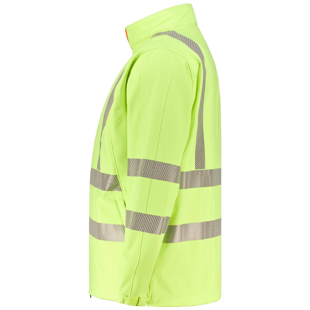 ADAMO Warnschutzjacke aus Softshell gelb