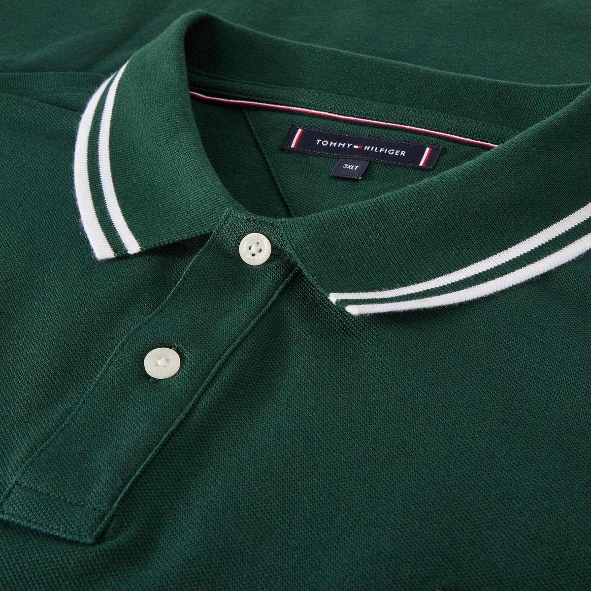 Tommy Hilfiger Poloshirt mit Elasthan dunkelgrün