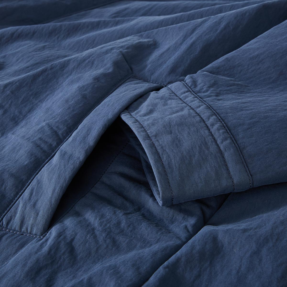 BOSS Hemdjacke mit Cordkragen mittelblau