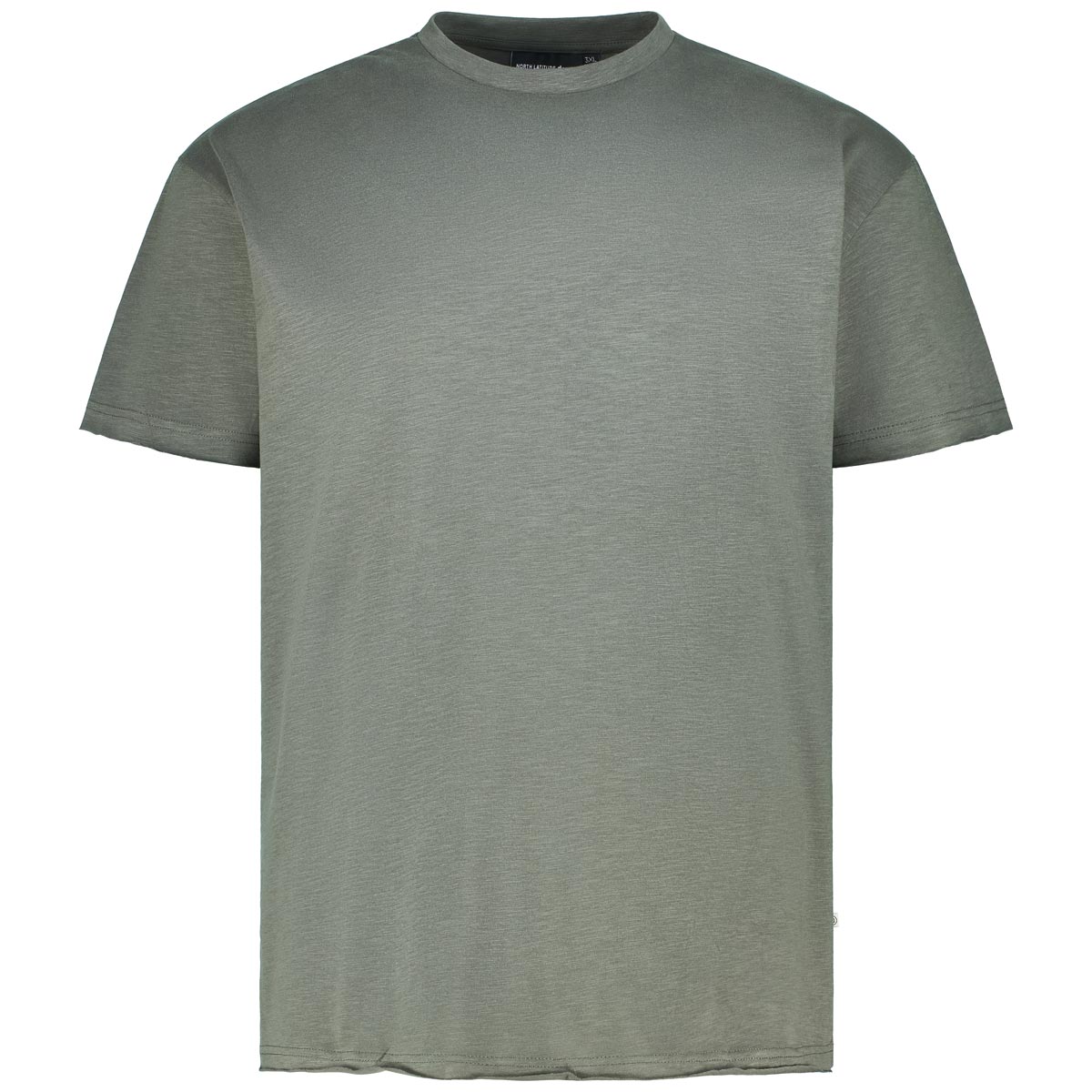 North T-Shirt mit Rückenprint Farbe grün Größe: 3XL günstig online kaufen