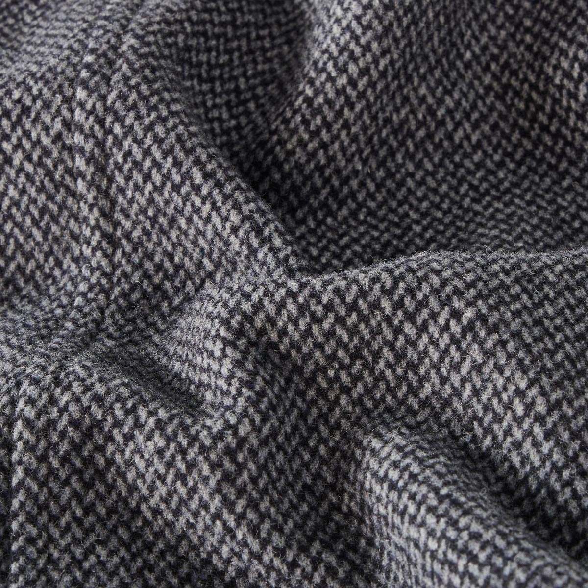 Weis Wollmantel mit heraustrennbarem Westeneinsatz anthrazit