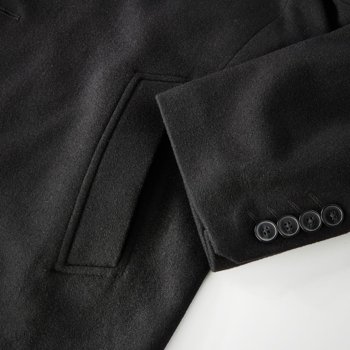 Redpoint Wollmantel schwarz