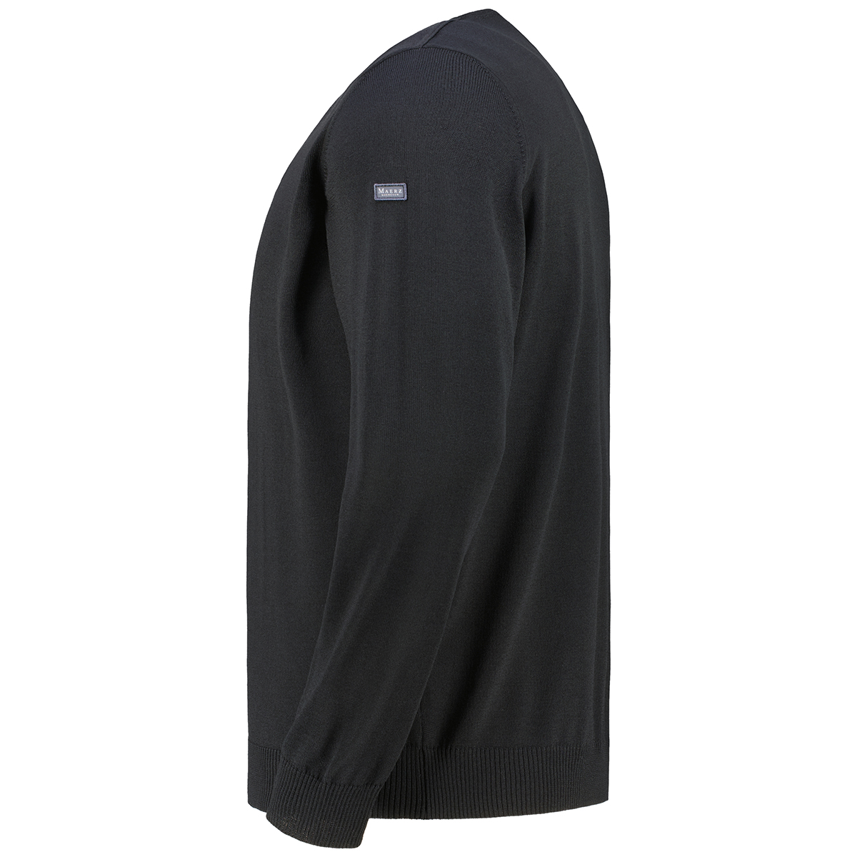 MAERZ MUENCHEN Pullover aus Merinowolle schwarz