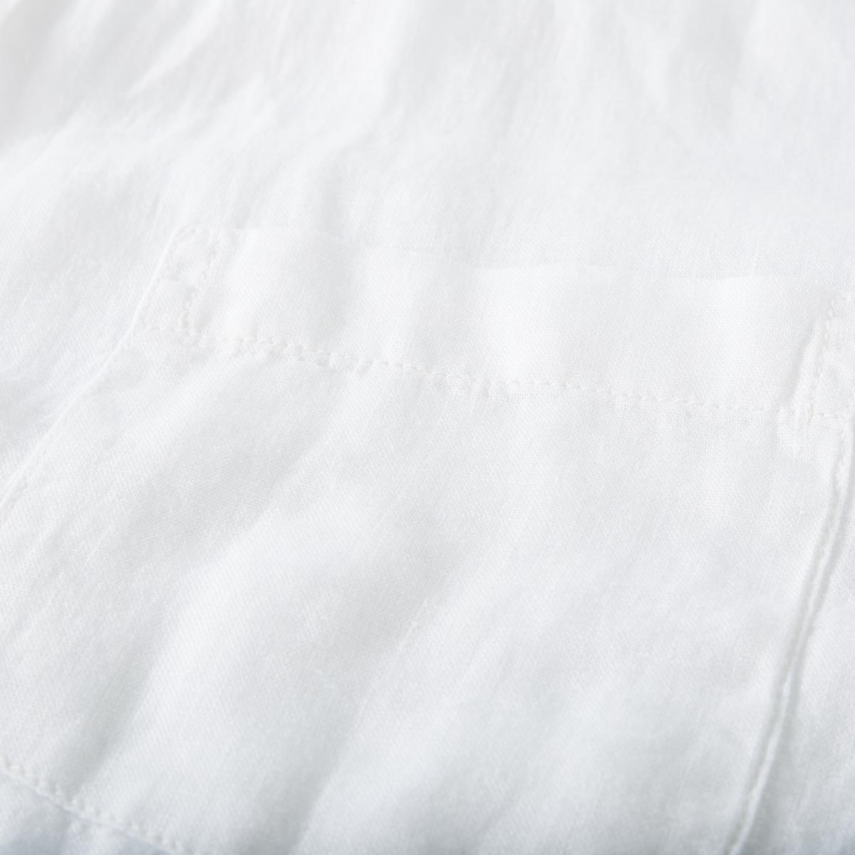 CASA MODA Freizeithemd aus Leinen weiß