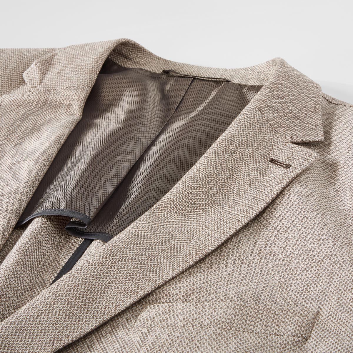 Weis Freizeitsakko mit Leinen beige