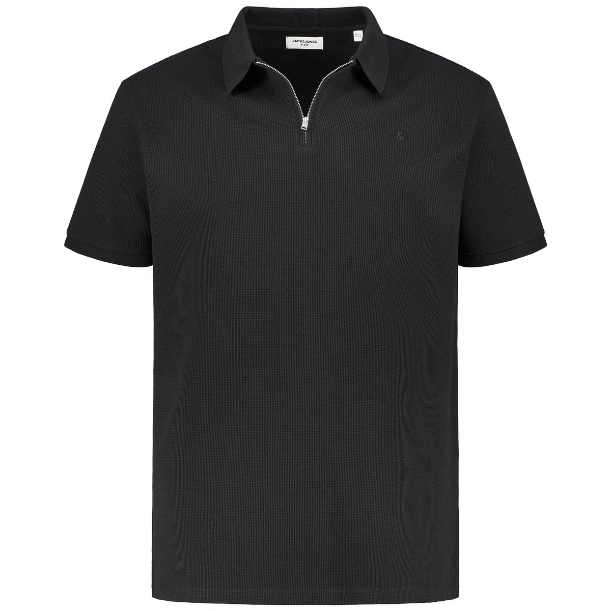 Jack&Jones Poloshirt mit Elasthan, leicht Farbe schwarz Größe: 5XL günstig online kaufen