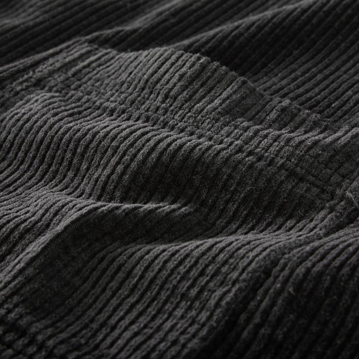 BOSS Cordhemd schwarz