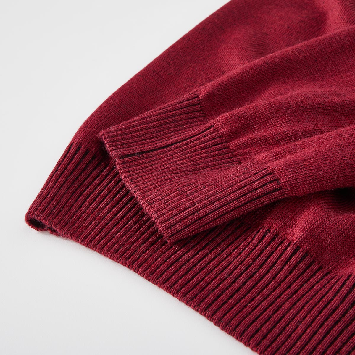 Hajo Feinstrickpullover "Smart Relaxx", hautsympathisch weinrot