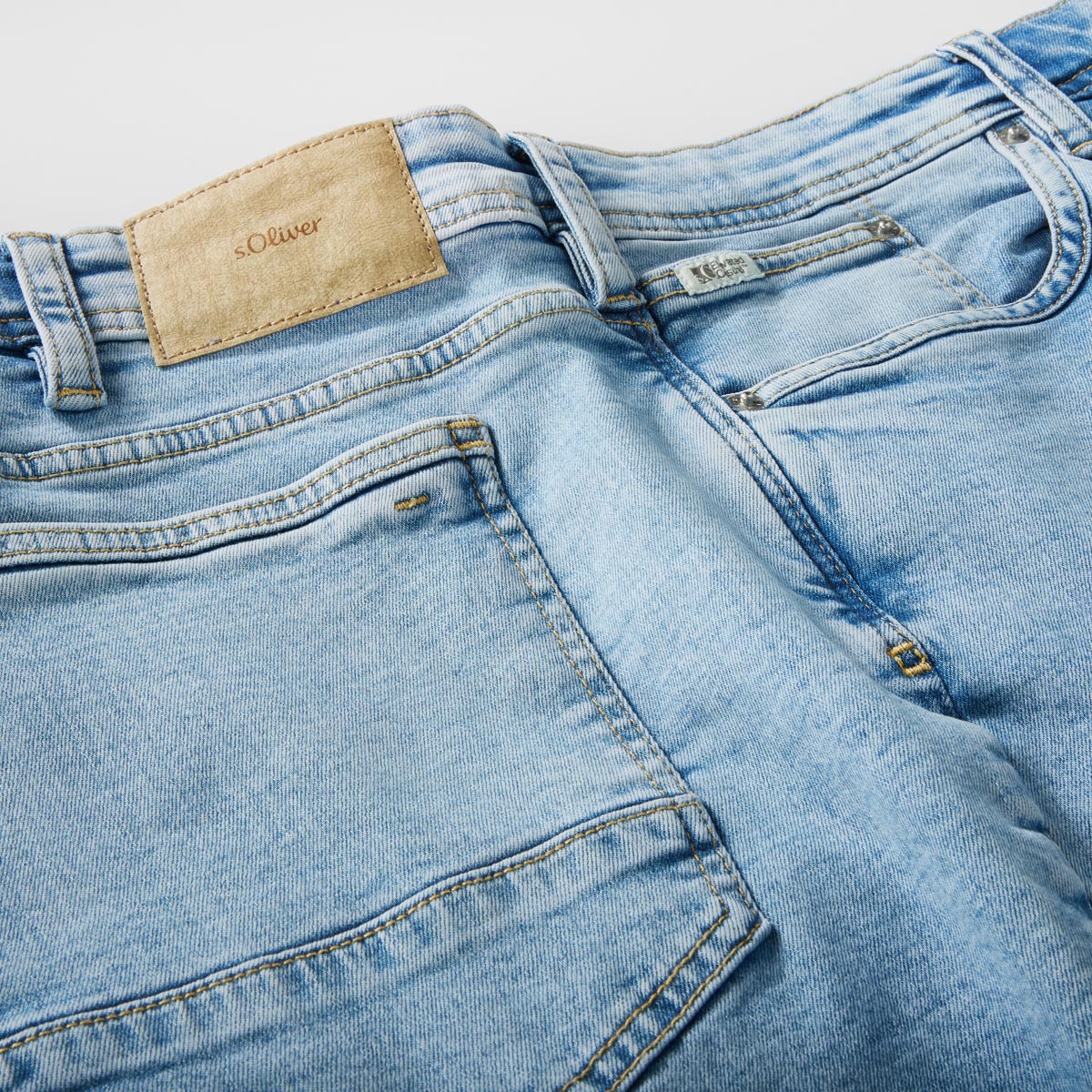 s.Oliver Jeans-Shorts" Casby" mit Hyperstretch blau