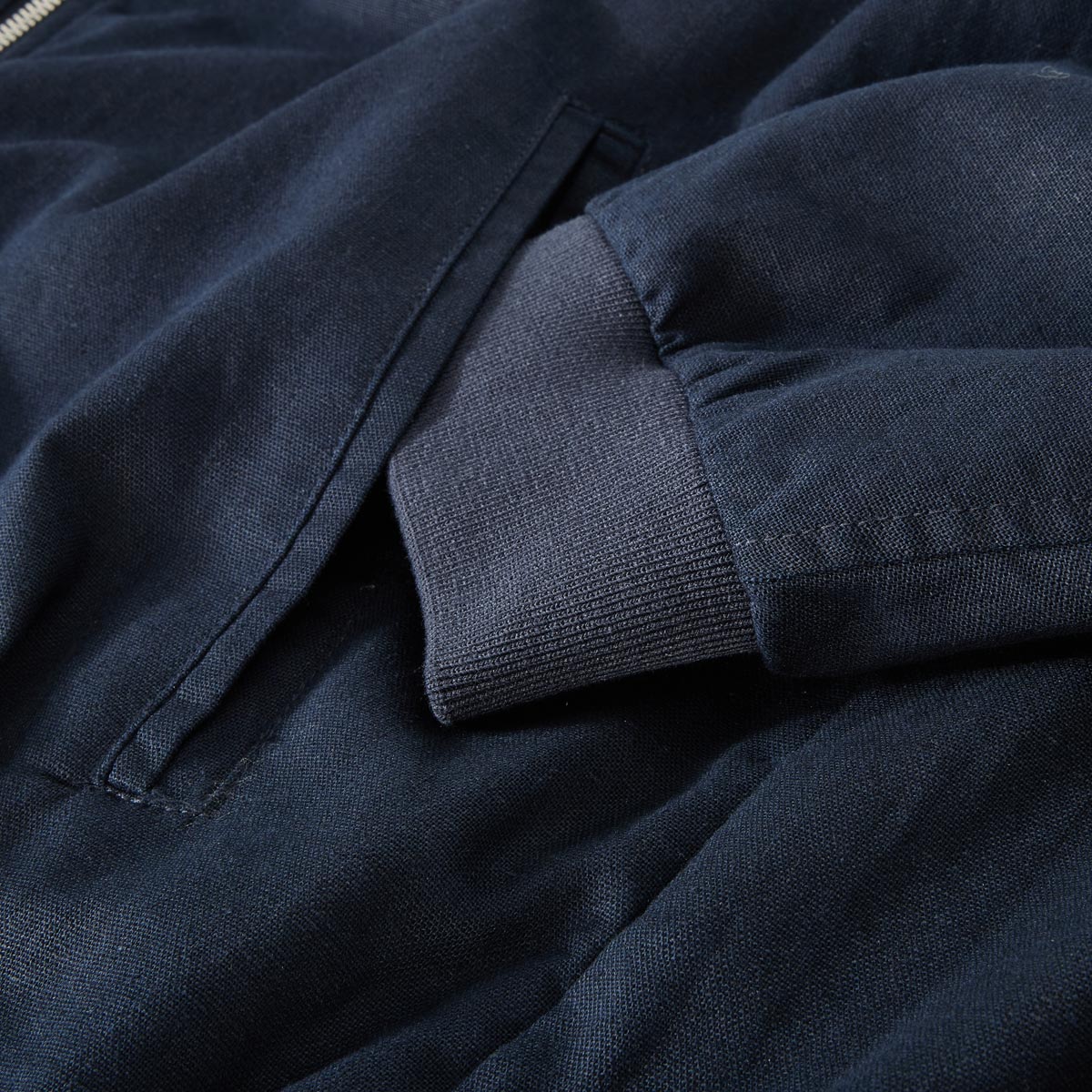 Jack&Jones Blousonjacke mit Leinen marine