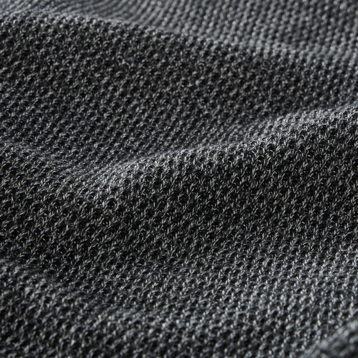 CASA MODA Strickjacke aus Baumwolle anthrazit