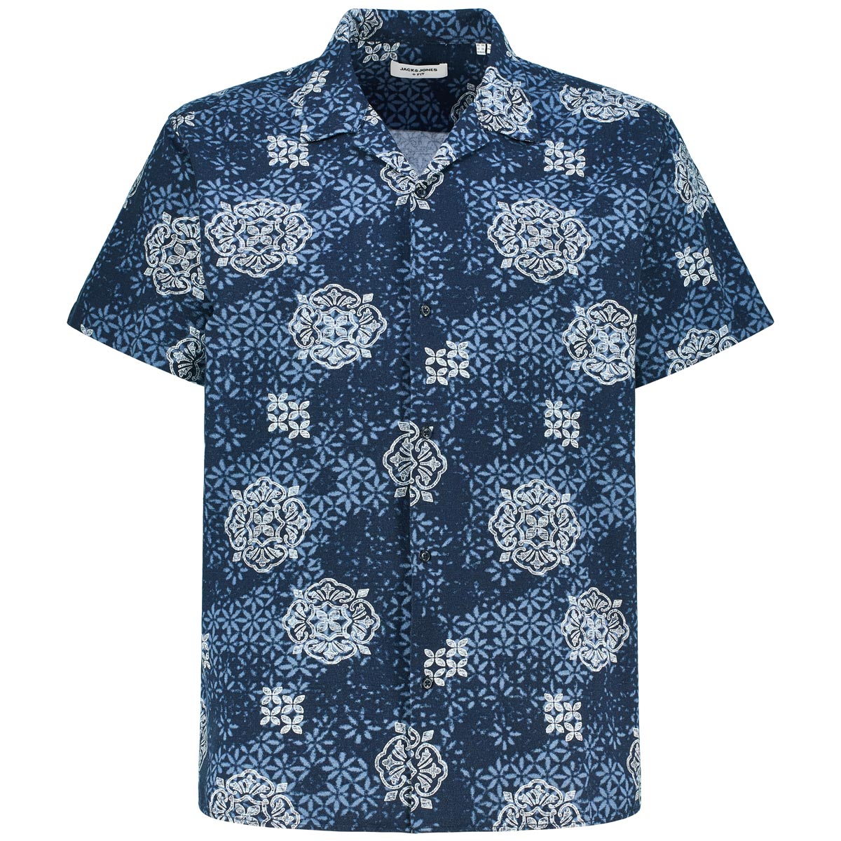 Freizeithemd mit Allover-Muster