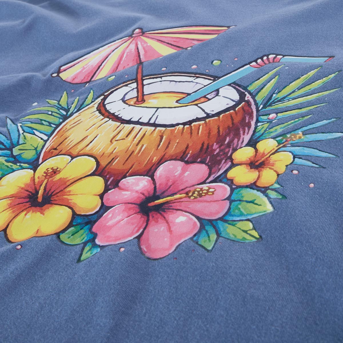 Pfundskerl T-Shirt mit Motiv-Print blau