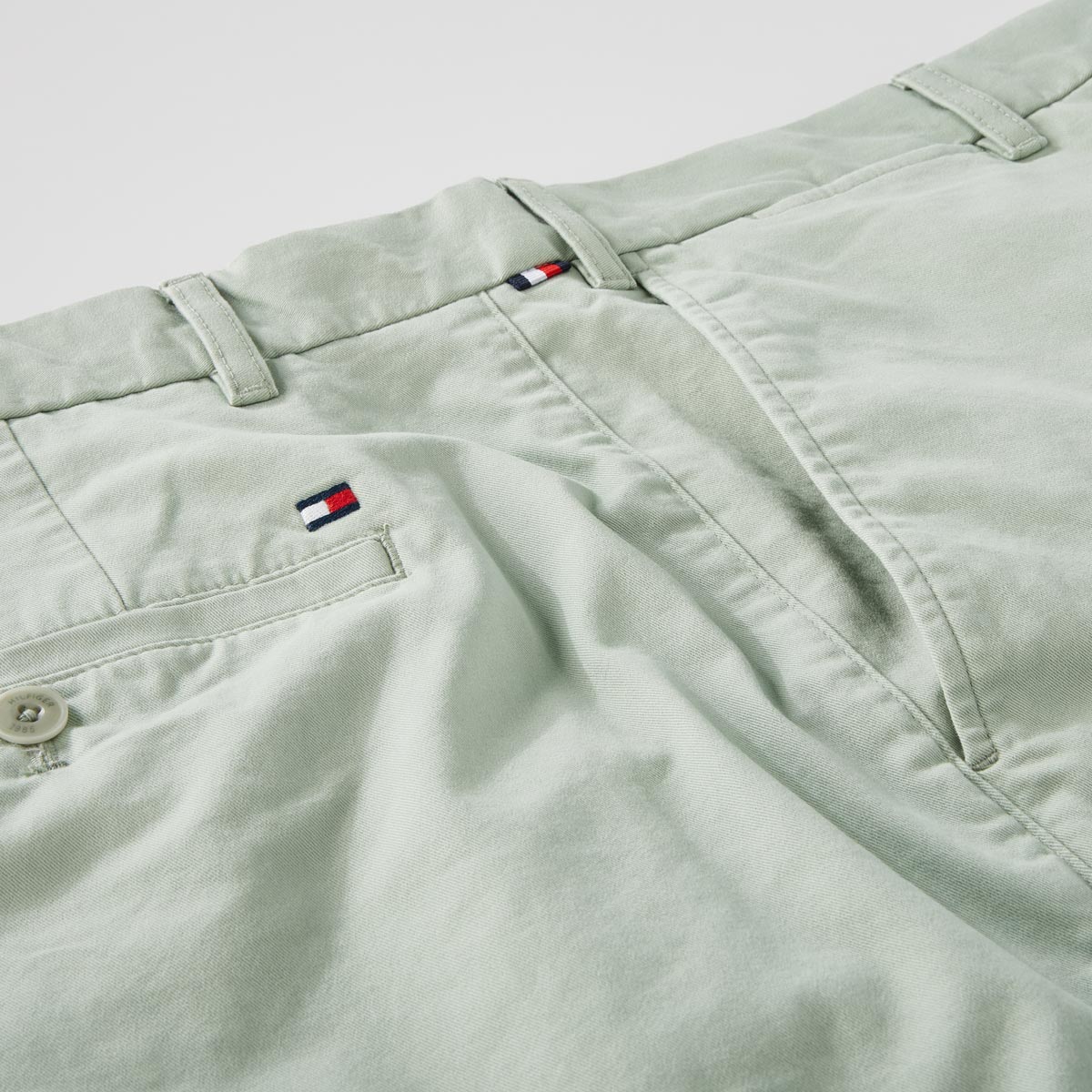 Tommy Hilfiger Stretch-Chino-Shorts mint