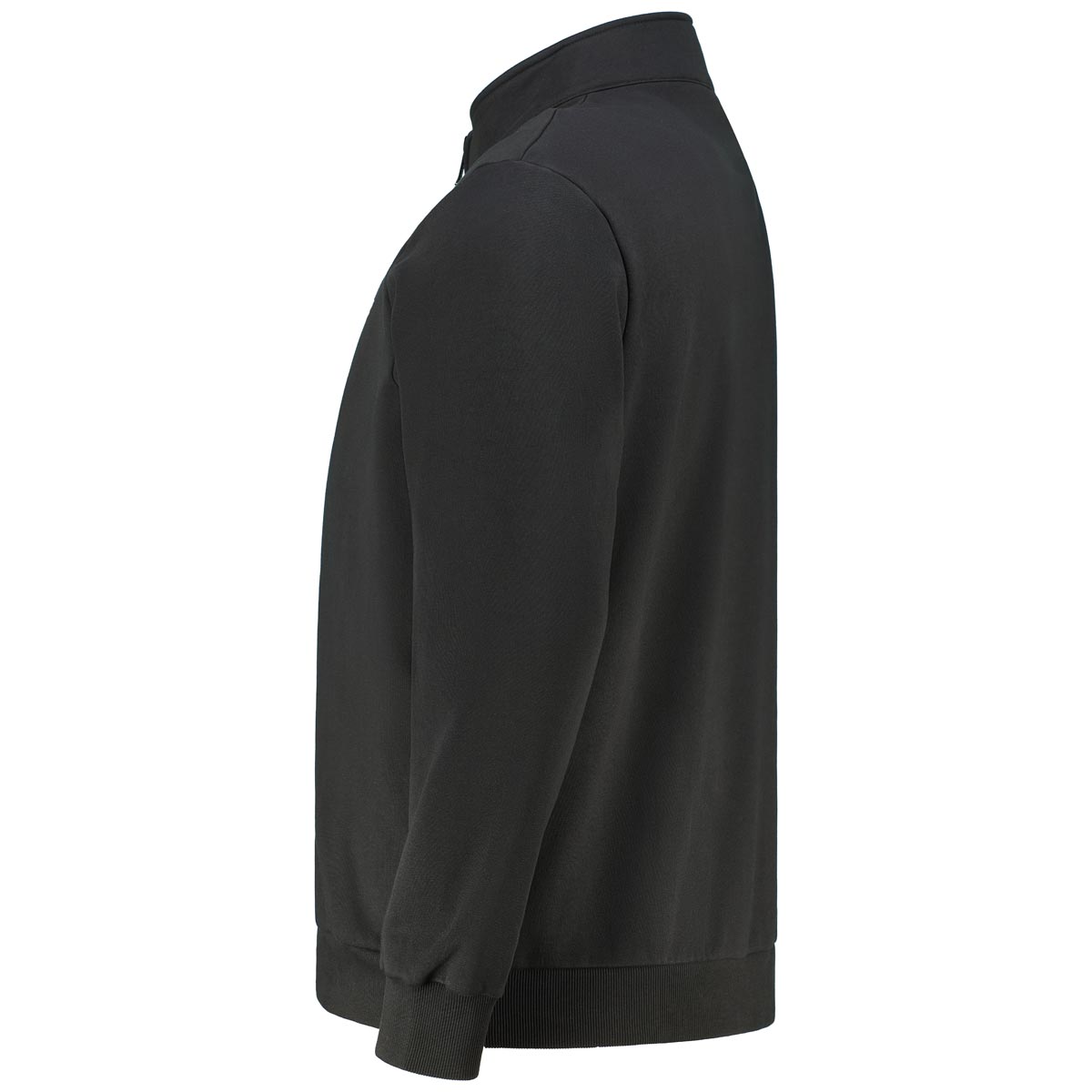 LACOSTE Sweatjacke mit Microfleece schwarz