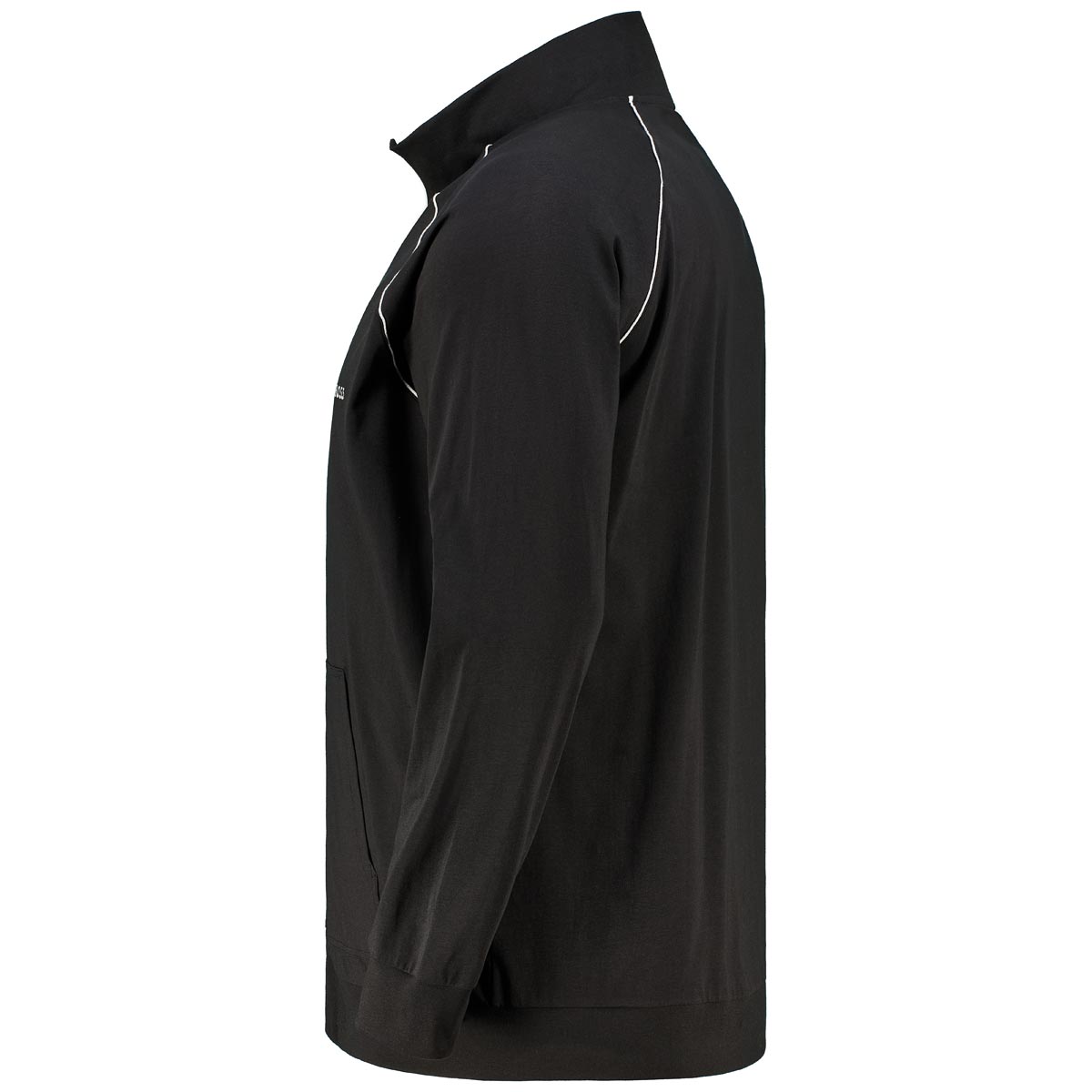 BOSS Sweatjacke mit Stretch schwarz
