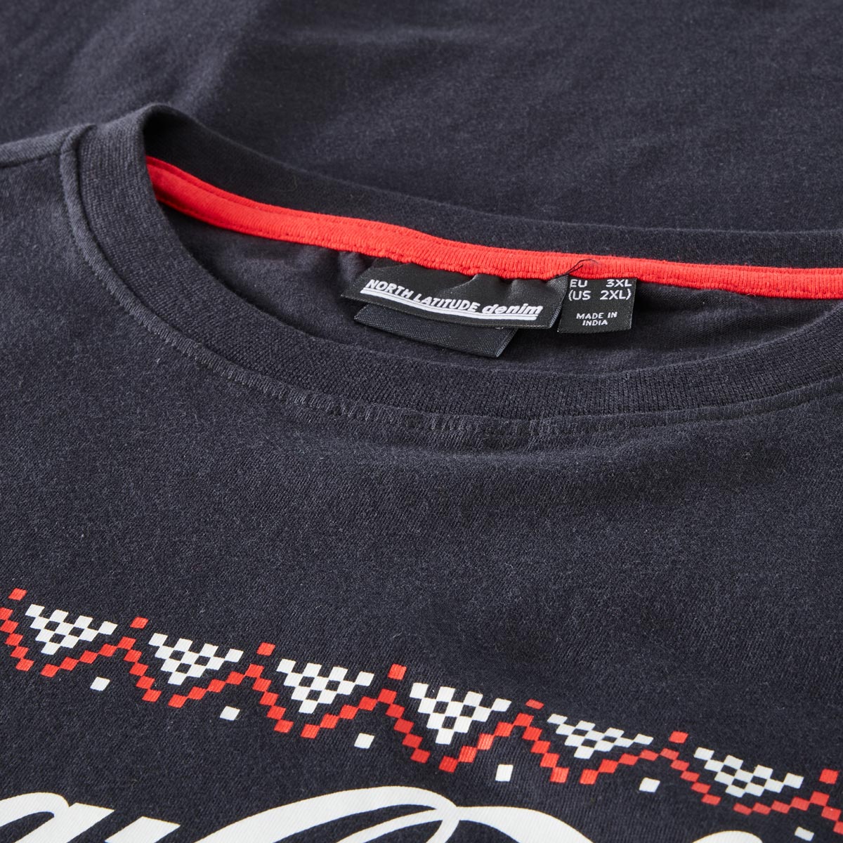 North T-Shirt mit Coca Cola Motiv-Print schwarz