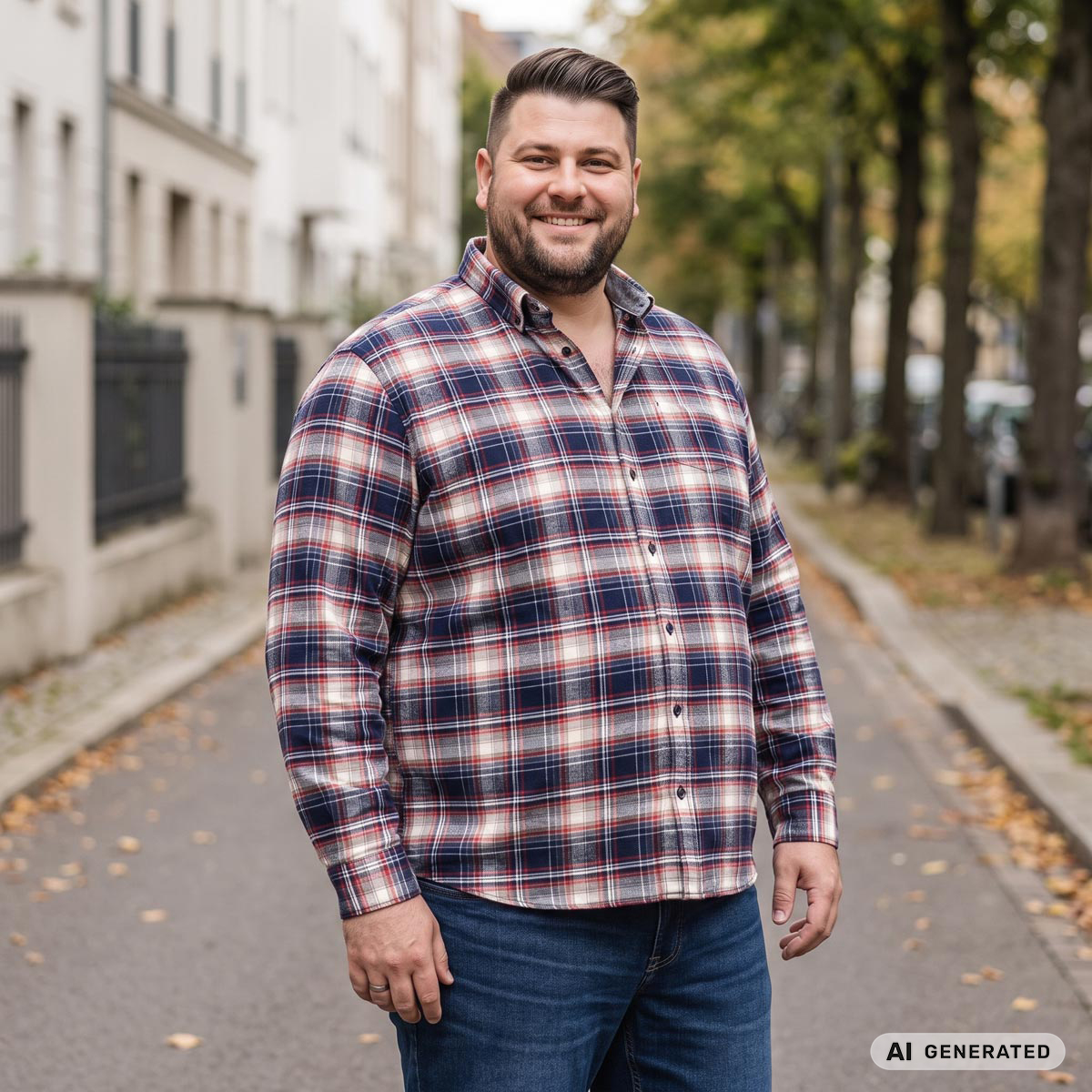 Pfundskerl Flanellhemd blau