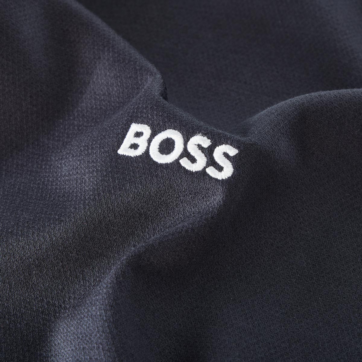 BOSS Freizeithemd aus Baumwolle dunkelblau