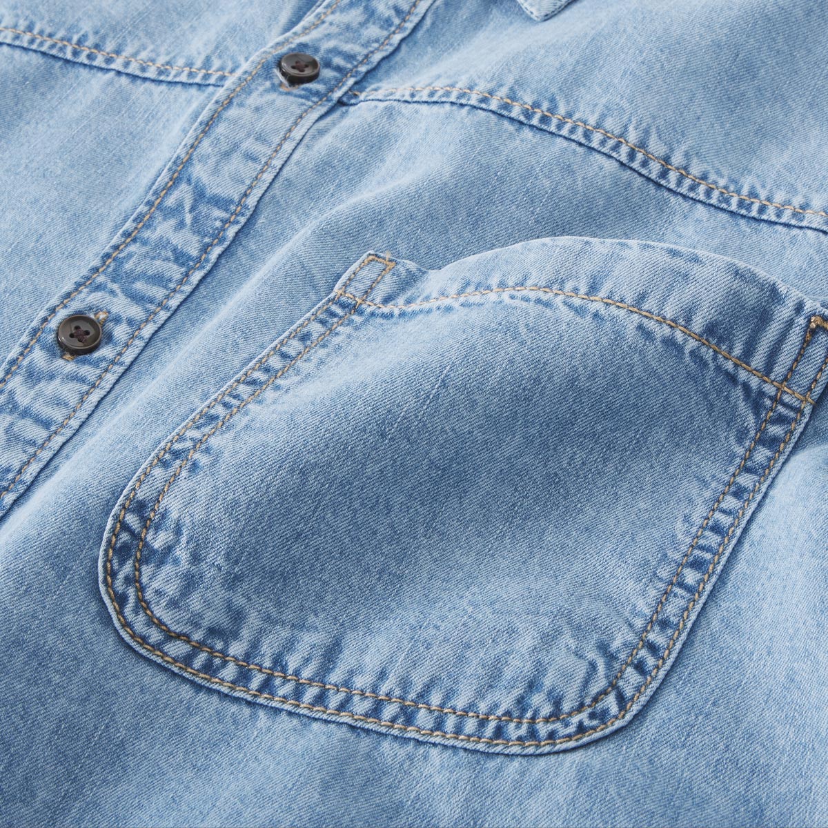 s.Oliver Jeanshemd blau