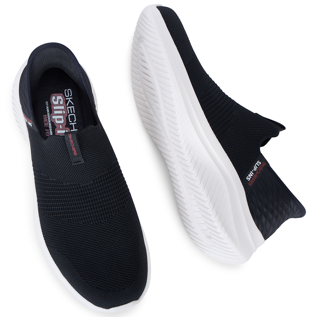 Sneaker, Wide Fit -Ultra Flex schwarz/schwarz EU43 232450W