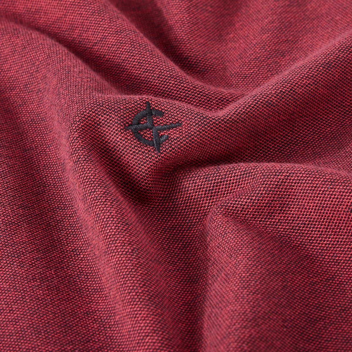 CASA MODA Poloshirt mit Elasthan rot