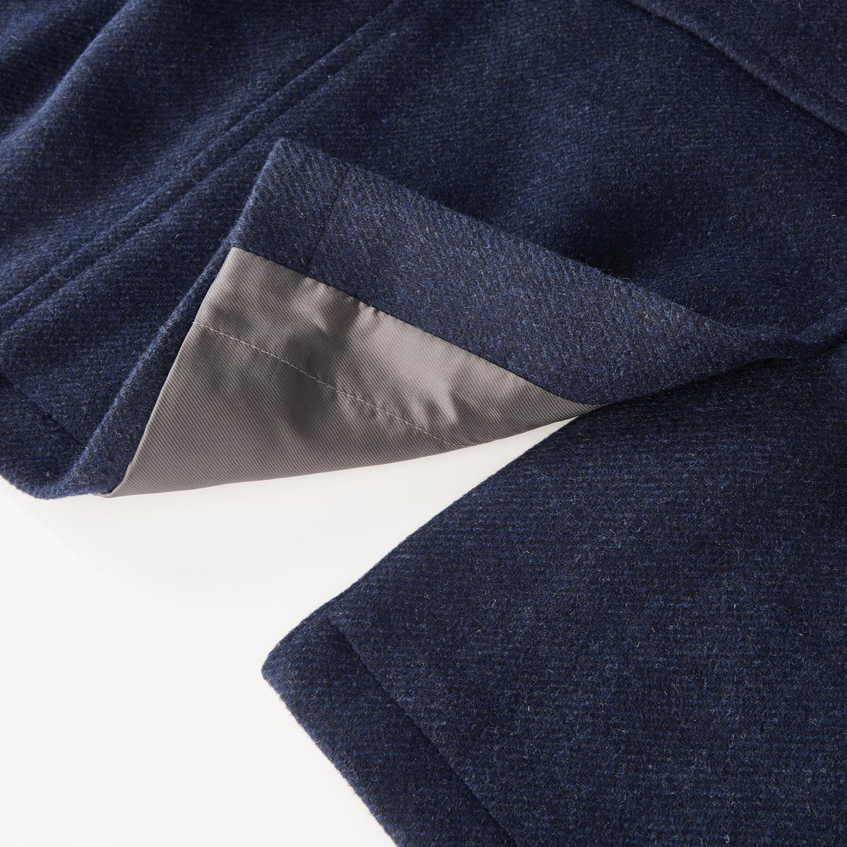 Weis Wolljacke mit Westeneinsatz  blau