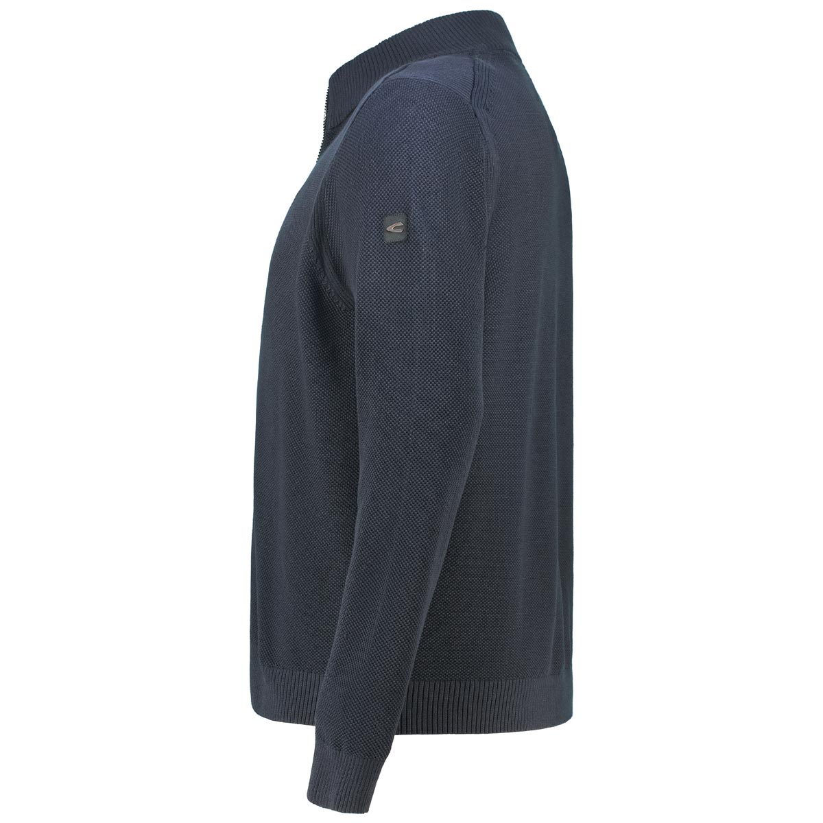 camel active Strickjacke mit Struktur Farbe dunkelblau Größe: 5XL günstig online kaufen