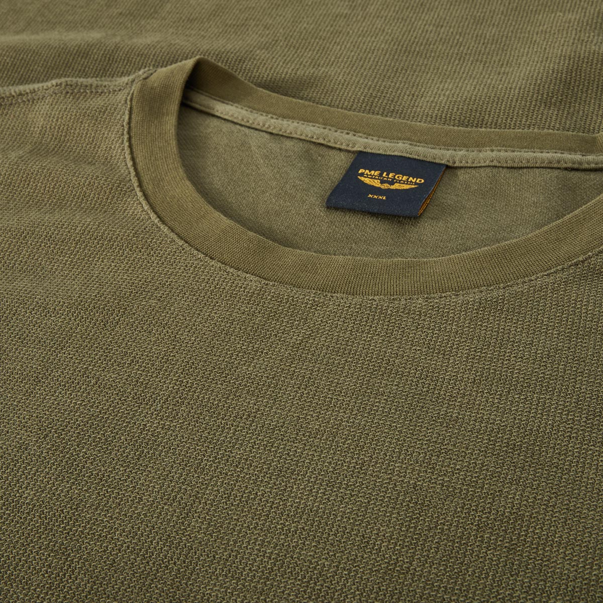 PME LEGEND T-Shirt aus Baumwolle grün