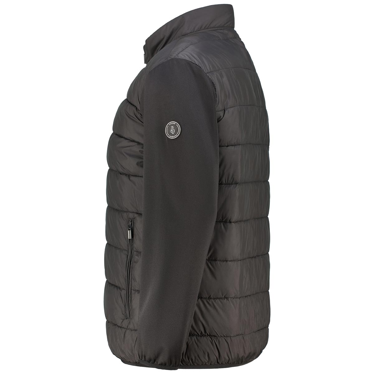 Jack&Jones Steppjacke, windabweisend schwarz