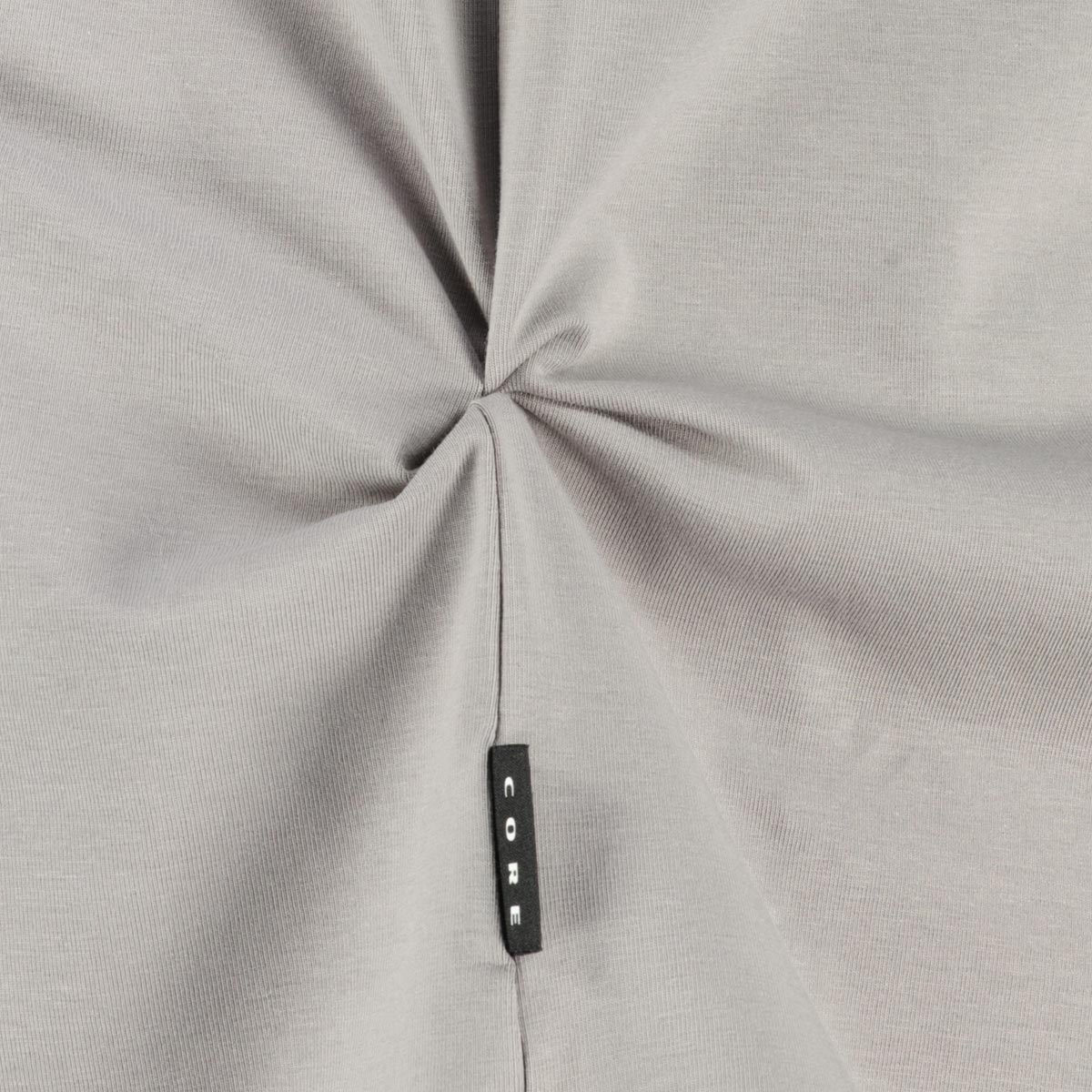 Jack&Jones T-Shirt mit Print auf Vorder-und Rückseite grau