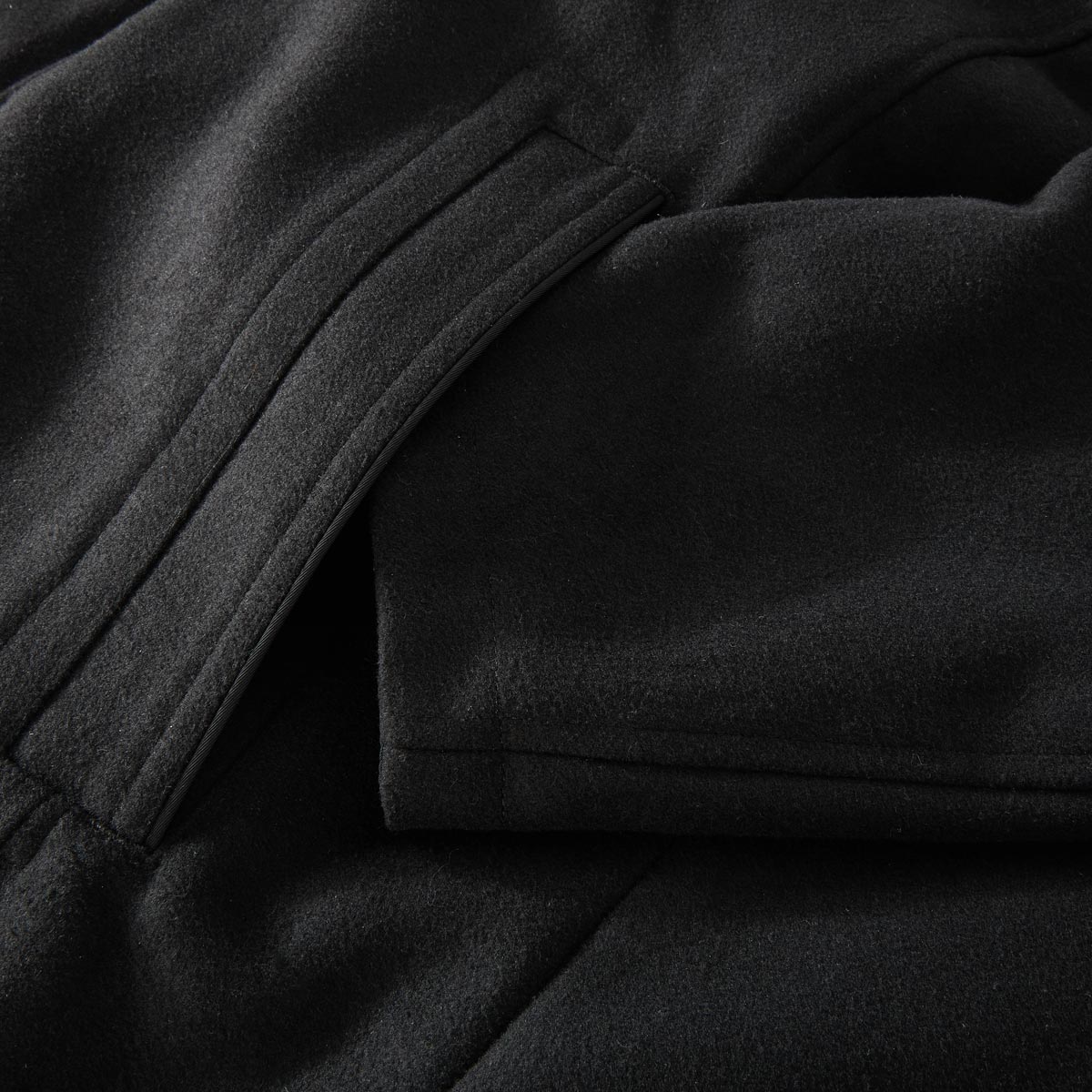 Redpoint Kurzmantel aus Wollmischung schwarz