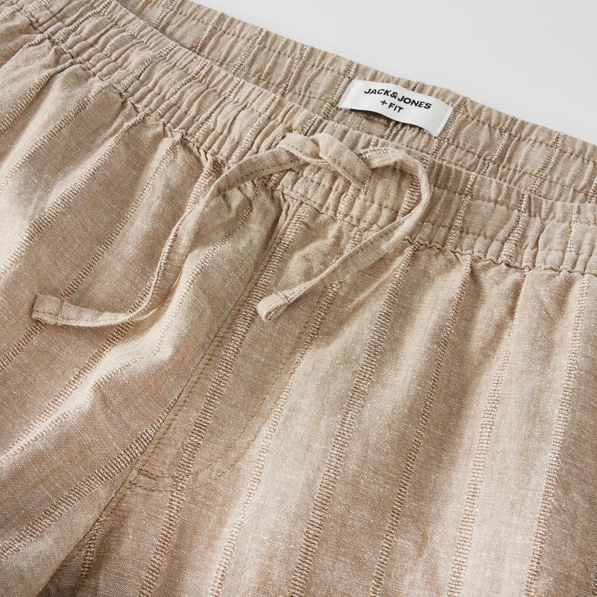 Jack&Jones Chino mit Leinen, Regular Fit sand