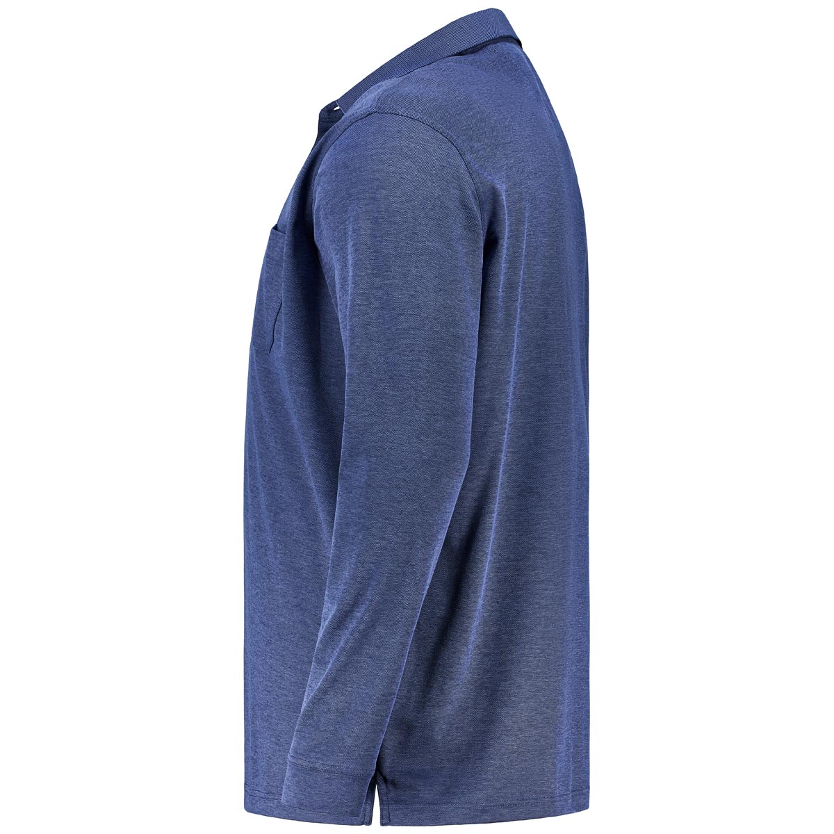 Hajo Poloshirt aus Baumwolle blau