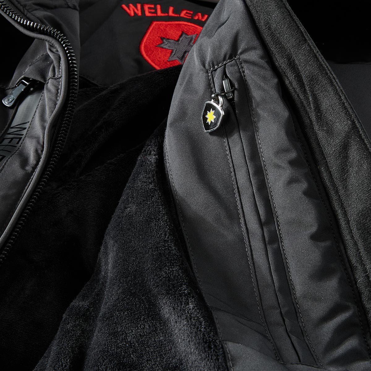 Wellensteyn Parka "Carmenere", winddicht und wasserabweisend schwarz