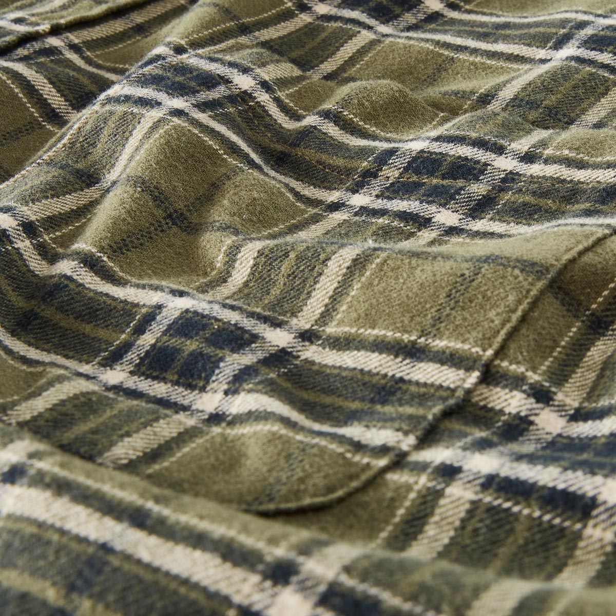 Jack&Jones Freizeithemd mit Karomuster oliv