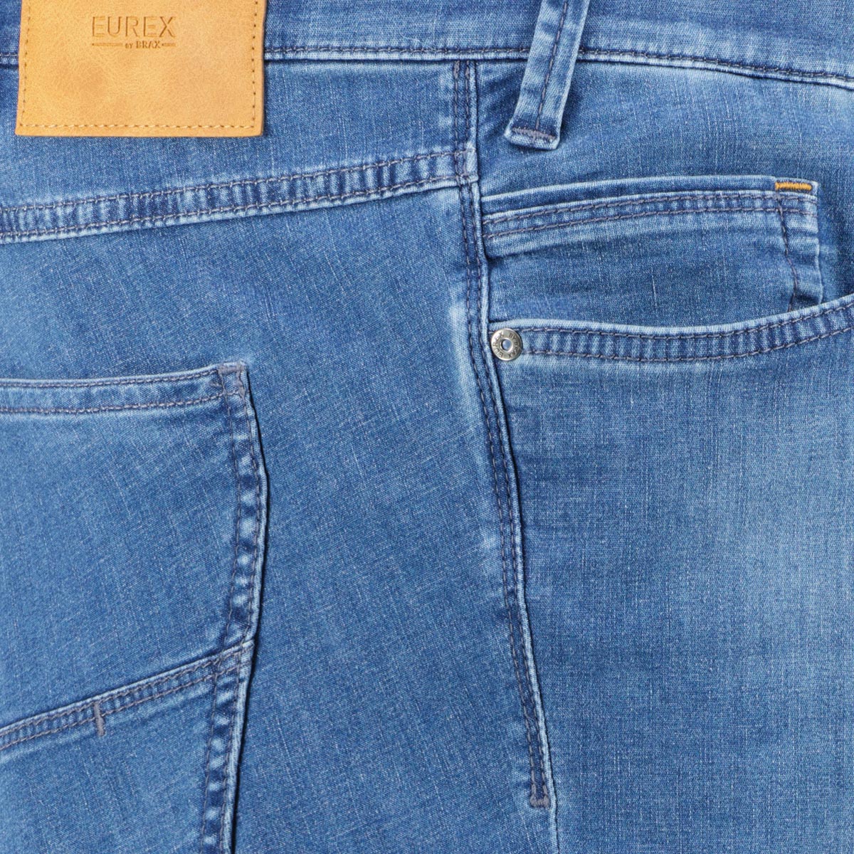 Eurex by Brax Stretch-Jeans "Luke", Tapered Fit mittelblau Eurex by Brax Stretch-Jeans "Luke", Tapered Fit mittelblau